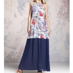 Peter Som France St Barth Postcard Maxi Dress S